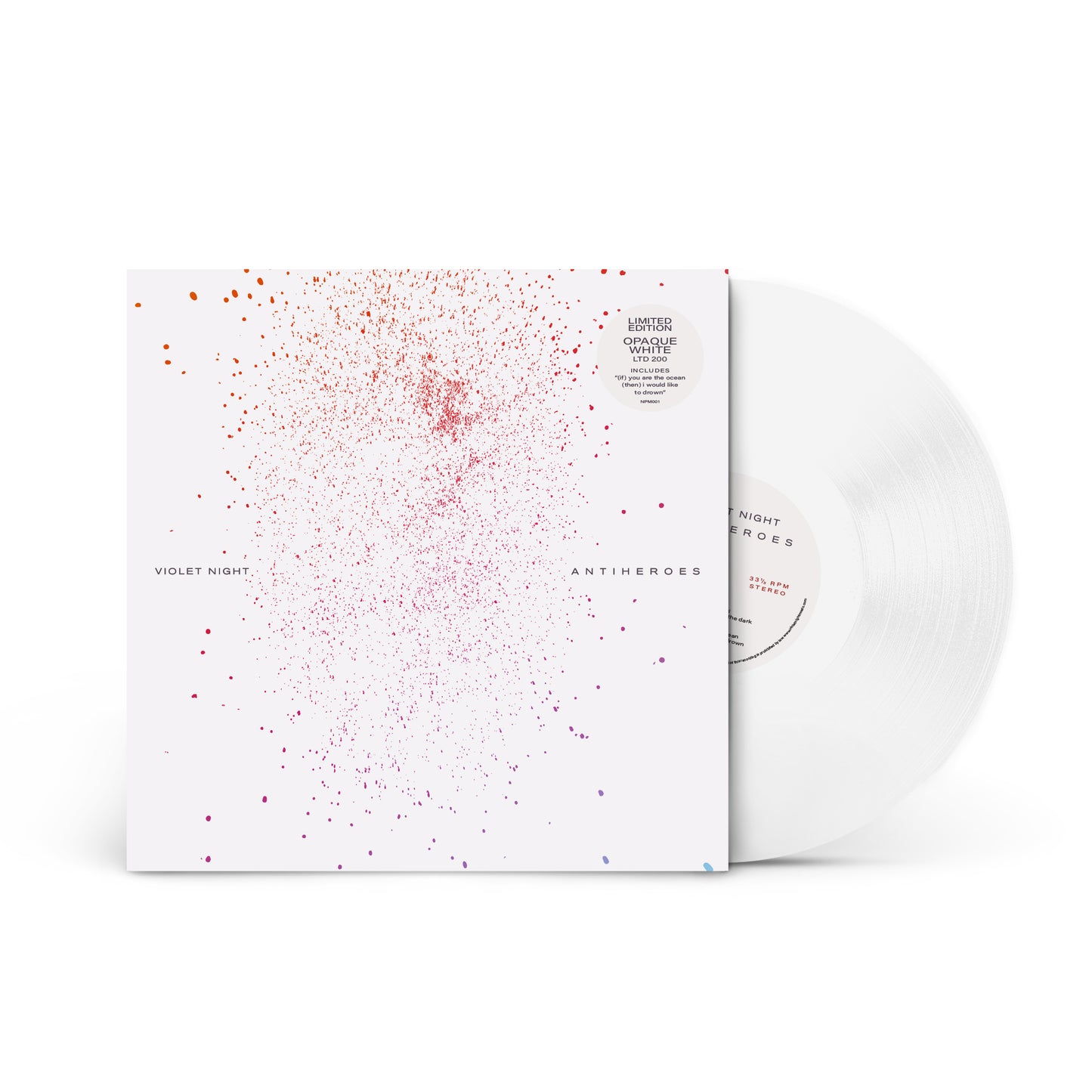 A N T I H E R O E S WHITE VINYL